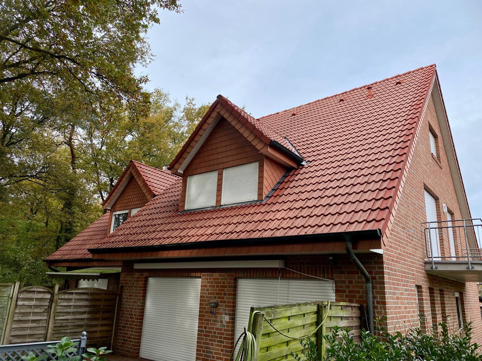 Gereinigtes Dach in Adorf nach dem Service